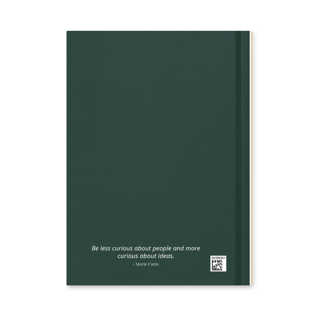 Marie Curie - Pioneering Radiation Hardcover Journal
