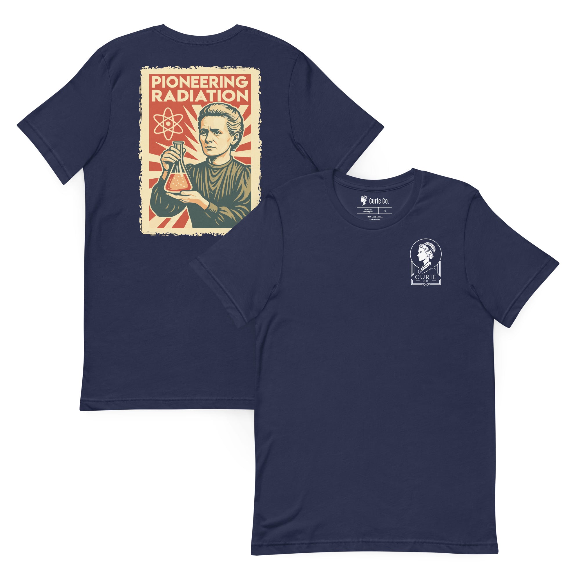 Marie Curie - Pioneering Radiation T-Shirt